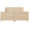 vidaXL Massivholzbett ohne Matratze 160x200 cm Kiefernholz Produktbild-Vorschau 4