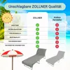 Liegenbezug Frottee für Gartenliege, 100% Baumwolle, 75x215 Produktbild-Vorschau 5