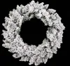 Adventskranz Schneeweiß, 40 cm Produktbild-Vorschau 1