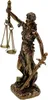 Bronzierte Justitia Statue Römische Göttin der Produktbild-Vorschau 2