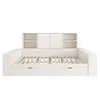Rozkładana sofa Flieks – drewniane łóżko 140 x 200 cm z Podgląd zdjęcia produktu 9