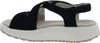 Joya Jenny Black Sandale, Veloursleder, Klettv., Produktbild-Vorschau 15