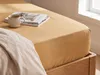 BELIANI Spannbettlaken Olivgrün Baumwolle 90 x 200 cm mit Produktbild-Vorschau 4