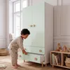 Armadio per bambini "Vaarentaa" con 2 ante, 2 cassetti, Anteprima dell’immagine prodotto 7