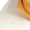 Boîte à pain spacieuse de couleur crème avec planche à Voir les images du produit 5