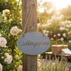 Lieblingsplatz Schild 30x18cm Garten-Deko Anhänger Produktbild-Vorschau 3