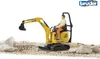 Bruder JCB Mikrobagger 8010 CTS und Bauarbeiter Produktbild-Vorschau 17