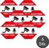 iSecur Video Audio Aufkleber 6x -Wetterfest selbstklebend I Produktbild-Vorschau 2