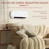HOMCOM Wandheater, 2000W, keramisch, met afstandsbediening Productafbeelding-voorbeeld 6