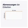 Brother DK-44205 kompatible Etikettenrollen - 62 mm x 30,48 Produktbild-Vorschau 3