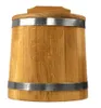 Holzfass 20L zum Einlegen von Gemüse – Traditionelles Produktbild-Vorschau 4