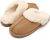 ASKSA Damen Herren Hausschuhe Faux Lammfell Flauschige Produktbild-Vorschau 6
