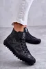 Damen Big Star Hochhackige Turnschuhe Schwarz GG274069 37 Produktbild-Vorschau 8