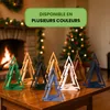 be4nature Sapin de Noël en bois Set de 2 pièces, 38 & 55 cm Voir les images du produit 3
