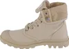 A side view of a beige Palladium boot. Náhled obrázku produktu