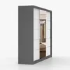 Schwebetürenschrank Kleiderschrank Schrank Schlafzimmer 233 Produktbild-Vorschau 6