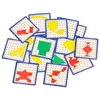 Geoboard geoplan dřevěná skládačka vytvářející tvary pomocí Náhled obrázku produktu 12