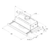 Whirlpool AKR750GK, 304 m³/h, Abluft/Umluft, E, D, D, 62 dB Produktbild-Vorschau 4