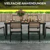 Outsunny Gartentisch Aluminium 190x90 cm Wetterfest Produktbild-Vorschau 6