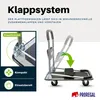 Klappbarer Profi-Transportwagen RHINO 150 mit Produktbild-Vorschau 4