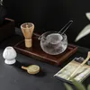 Matcha Teezeremonie Set, Matcha Schneebesen, Glas Schale, Produktbild-Vorschau 4