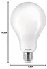 Philips Filament-Lampe Milchglas 200W A95 E27, 23 W, 200 W, Produktbild-Vorschau 5