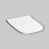 Geberit Smyle Square Siège de WC Slim avec couvercle, Wrap Anteprima dell’immagine prodotto 1