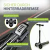 JUSKYS® Kinderroller Lumox - Schwarz, LED-Räder, Produktbild-Vorschau 7