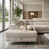 MUFFO Ecksofa U-Form WILD MAXI U2 mit Schlaffunktion Produktbild-Vorschau 3