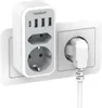 TESSAN USB C Steckdose Mehrfachsteckdose mit 4 USB Produktbild-Vorschau 1
