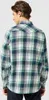 Wrangler Herren Western Shirt Green Blue 112357242 Produktbild-Vorschau 4