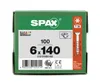 SPAX® 0191010601405 SPAX® Universalschrauben T30 Senkkopf Voir les images du produit 37
