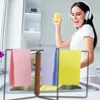 Relaxdays Porta strofinacci da cucina, 3 aste, pieghevole, Anteprima dell’immagine prodotto 3