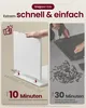 VASAGLE Nachttisch, Snapsemble – superschnelle Montage, 3 Produktbild-Vorschau 7