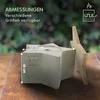 UNUS® Beton Feuerstern handgemacht mit Dauerdocht Stern Produktbild-Vorschau 5