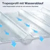 Ikodm 20er Set FRP Lichtplatten 50x160 cm, 1 mm Produktbild-Vorschau 7