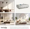 tectake® Couchtisch Lasley inkl. Bodenschoner, Produktbild-Vorschau 4