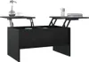 vidaXL Konferenčný stolík čierny 80x50x42,5 cm Drevo Náhľad obrázku produktu 4