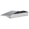 BBQ Grill Räucherbox aus Edelstahl 9x22,5 cm für Produktbild-Vorschau 1