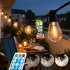 LUMILED Solar Lichterkette für Außen 20M S14 30x LED + 2 Produktbild-Vorschau 1