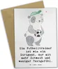 Mr. & Mrs. Panda Grußkarte Fußballtrainer Dirigent - Weiß - Produktbild-Vorschau 1