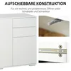 HOMCOM Credenza, mobile contenitore, mobile multiuso con 2 Anteprima dell’immagine prodotto 6