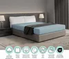 DoubleDry Spannbettlaken Jersey 160x200cm - 100% Baumwolle Produktbild-Vorschau 4