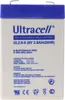 Ultracell UL2.8-6 6V 2,8Ah Bleiakku AGM Blei Gel Akku Produktbild-Vorschau 2
