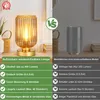 Tischlampe Kabellose LED Tischleuchte aus Gold Glas Produktbild-Vorschau 8