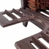 Relaxdays Spazzolone per scarpe con spazzole, ghisa, scarpe Anteprima dell’immagine prodotto 6