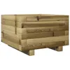vidaXL Pflanzkübel 40x40x26,5 cm Kiefernholz Imprägniert Produktbild-Vorschau 1