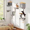 GOPLUS Kletterwand Set für Kätzchen, 6 PCS Wandkratzbaum Produktbild-Vorschau 5