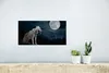MuchoWow® Poster Wolf - Mond - Nacht - Tiere - Porträt Produktbild-Vorschau 5