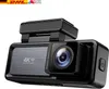 A black dual-channel dashcam with a 4K resolution indicator and WiFi symbol. Produktbild-Vorschau